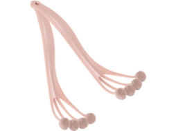 Lurelia Kit De 2 Escovas De Silicone Para Banho De Cuidado Corporal, Cabo Longo, Com Argola E Portátil