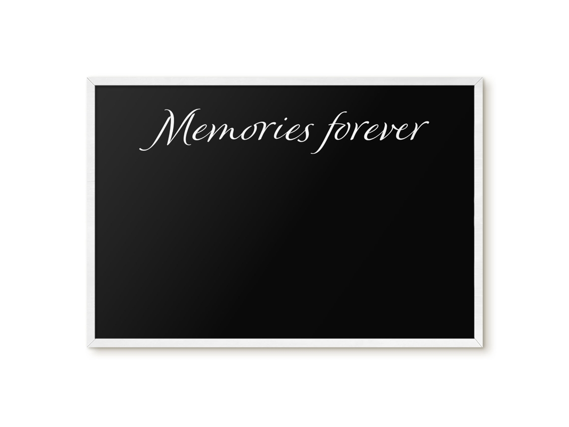 Magnetic Board Memories Forever For The Living Room Espelharte (60x40 Cm)
