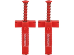 2 Piezas De Liner De Ladrillo, Ferramentas De Encanamento, Clip De Linha Niveladora Para Pedreiros (vermelho)
