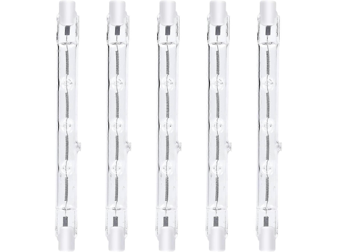 Omni bombilla Halógena R7s Ajustable 300w 2800k 3000lm 118mm Ac220 240v para Paisaje Seguridad Iluminación