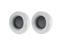 Almofada para Auscultadores AKG K701 de Espuma Macia Flanela Cinza XIAOMOYU