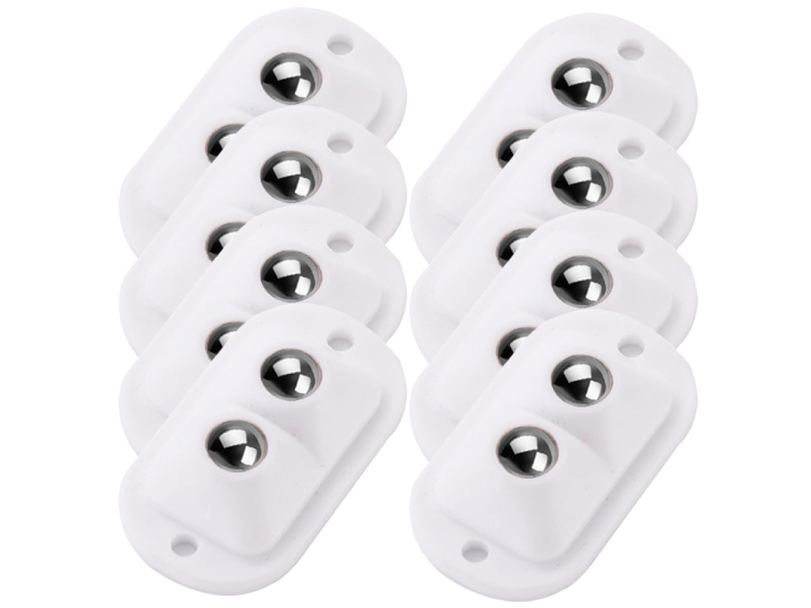 Conjunto De 8 Rodízios Giratórios - Para Uso Interno E Externo