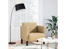 Poltrona Com Apoio De Braços 54 Cm Tecido Corduroy Verde Claro Lovely Home