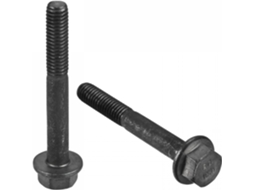 Parafusos de Flange Sextavados M6x45mm , 10 Pçs, Aço Carbono Grau 10.9 CHABERLU