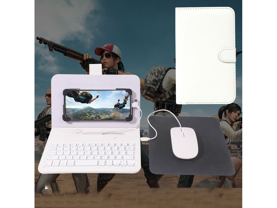 Capa de Teclado para Telefone EOOCOO (proteção com Suporte)