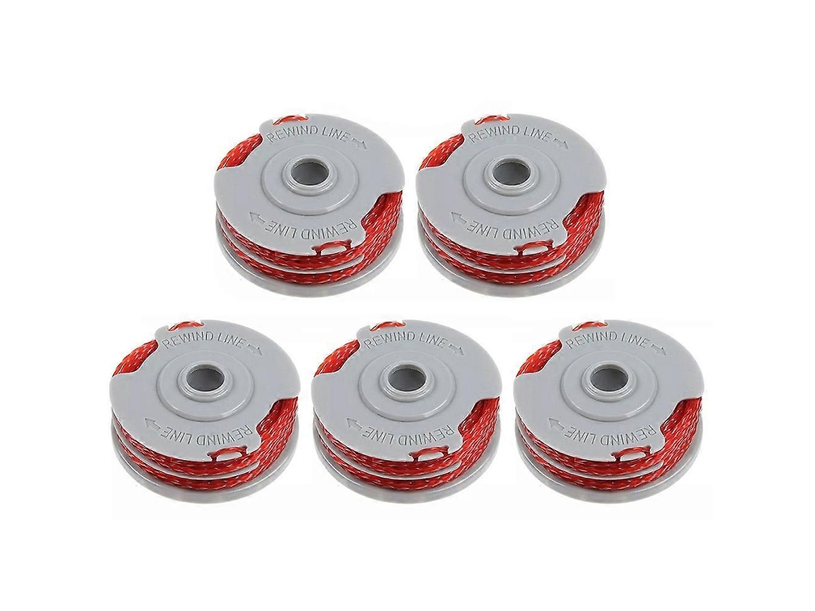 Conjunto De 5 Bobinas De Fio Para Cortador De Grama Flymo Contour 500xt Power Trim 500xt, Fly021 513937190