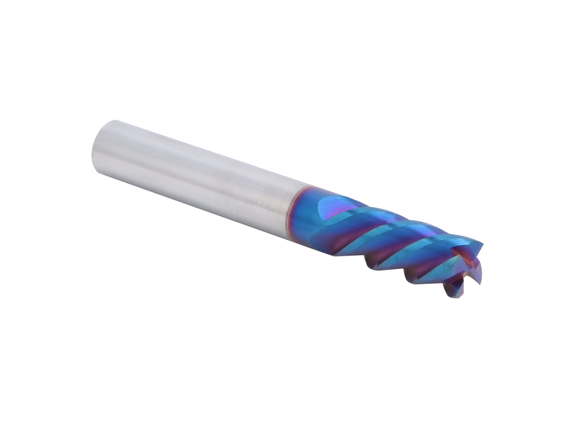 Laxiscreed Broca De Furação Cnc Hrc65° Com Revestimento Nano E 4 Flancos Para Perfuração Precisa