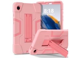 Capa para Samsung Galaxy Tab A11 8.7 Polegadas GERTIZ com proteção contra impactos, dourada e rosa (8,7 x 21,5 x 14 cm)