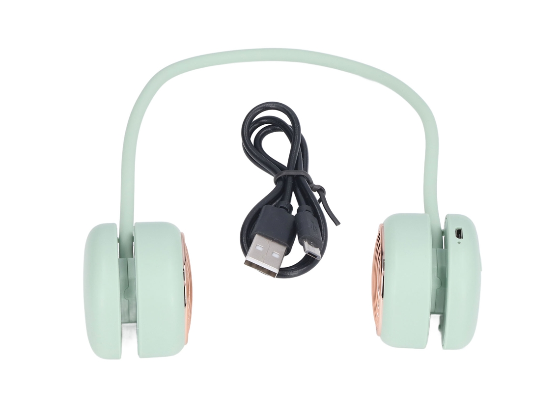 Ventilador de Pescoço LAXISCREED 5 Velocidades Usb Verde