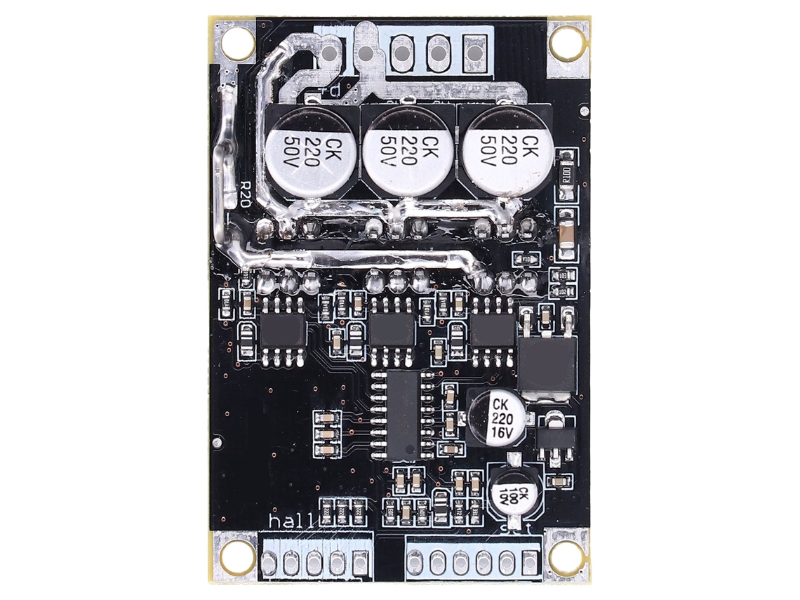 Laxiscreed Pcb Para Módulo De Controladora De Motor Brushless, Suporta Até 15a, Ideal Para 12v A 36v Dc