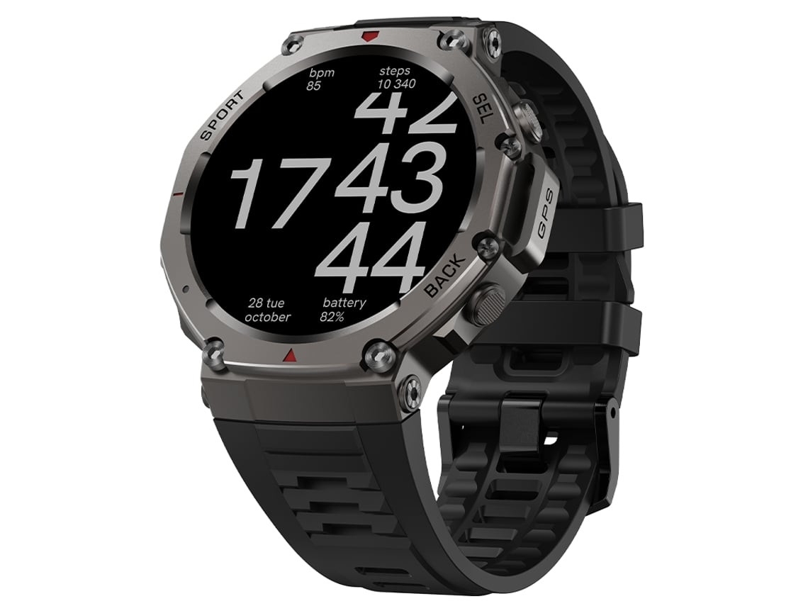 Smartwatch ELORY DM58 com gps, 5atm, tela amoled