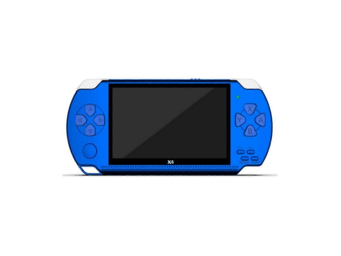 Console De Jogos Portátil X6 De 4,3 Polegadas, 64 Bits E 8 Gb Com 10.000 Jogos Integrados E Função De Câmera Ly Ebike