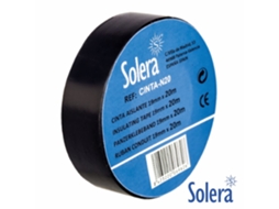 Fita Isoladora Preta 19mm 10m Solera