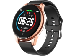 Relógio Desportivo WJS CT1374 (À prova de água - Pedómetro - 1.3'' - Dourado)