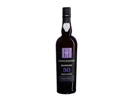 Vinho fortificado HENRIQUES & HENRIQUES Finest Tinta Negra Madeira 50 Anos Garrafa Medium (0.5 L - 1 Unidade)