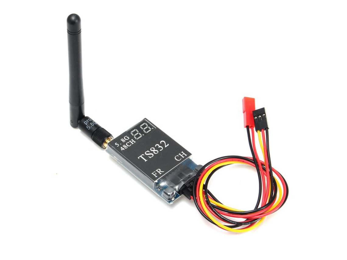 Transmissor Sem Fios Eachine Ts832 Boscam 5.8g 48ch 600mw 7.4 16v com Receptor Av Sem Fios Rc832 5.8g 48ch para Drones Rc MDUG