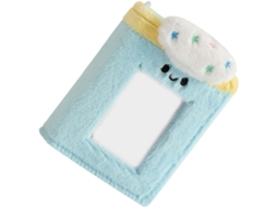 Álbum Galpada Photo Mignon 3 Pouces En Peluche Bleu - Mini Livre Photo Créatif Pochettes Transparentes - Photo