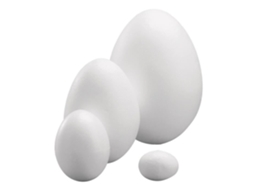 Ovo Em Poliestireno 30 Cm Oco 2 Partes Le Polystyrène