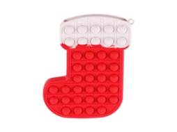Bolsa Silicone Natal Estojo Brinquedo Anti estresse Crianças