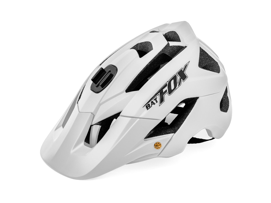 Capacetes Para Ciclismo De Montanha Para Adultos E Adolescentes (56-62cm, Branco)