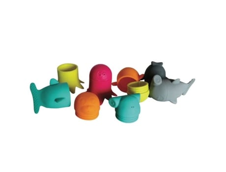 Brinquedos De Banho Em Silicone Büddies Bbluv