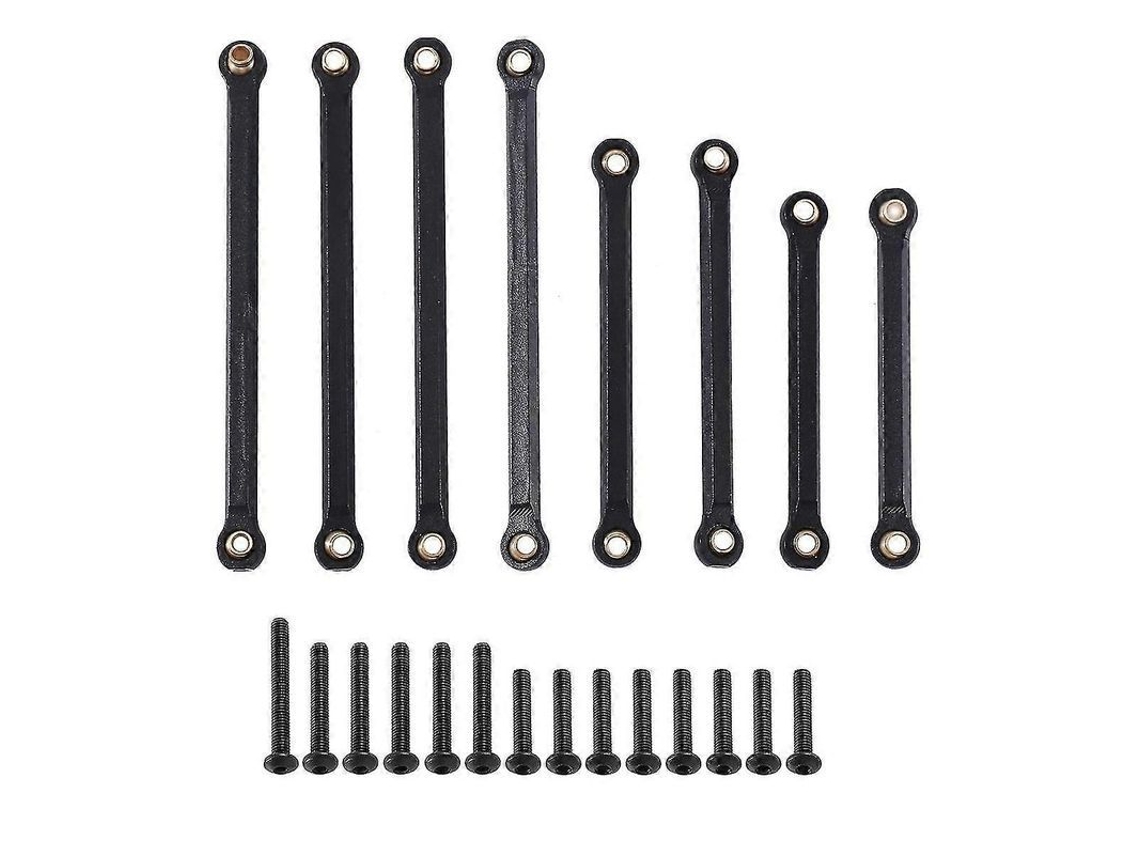 2026 kit de 8 Enlaces de Suspensión Metálicos 9749 para Coche Rc Crawler Trx4m 1/18 (piezas de Mejora)