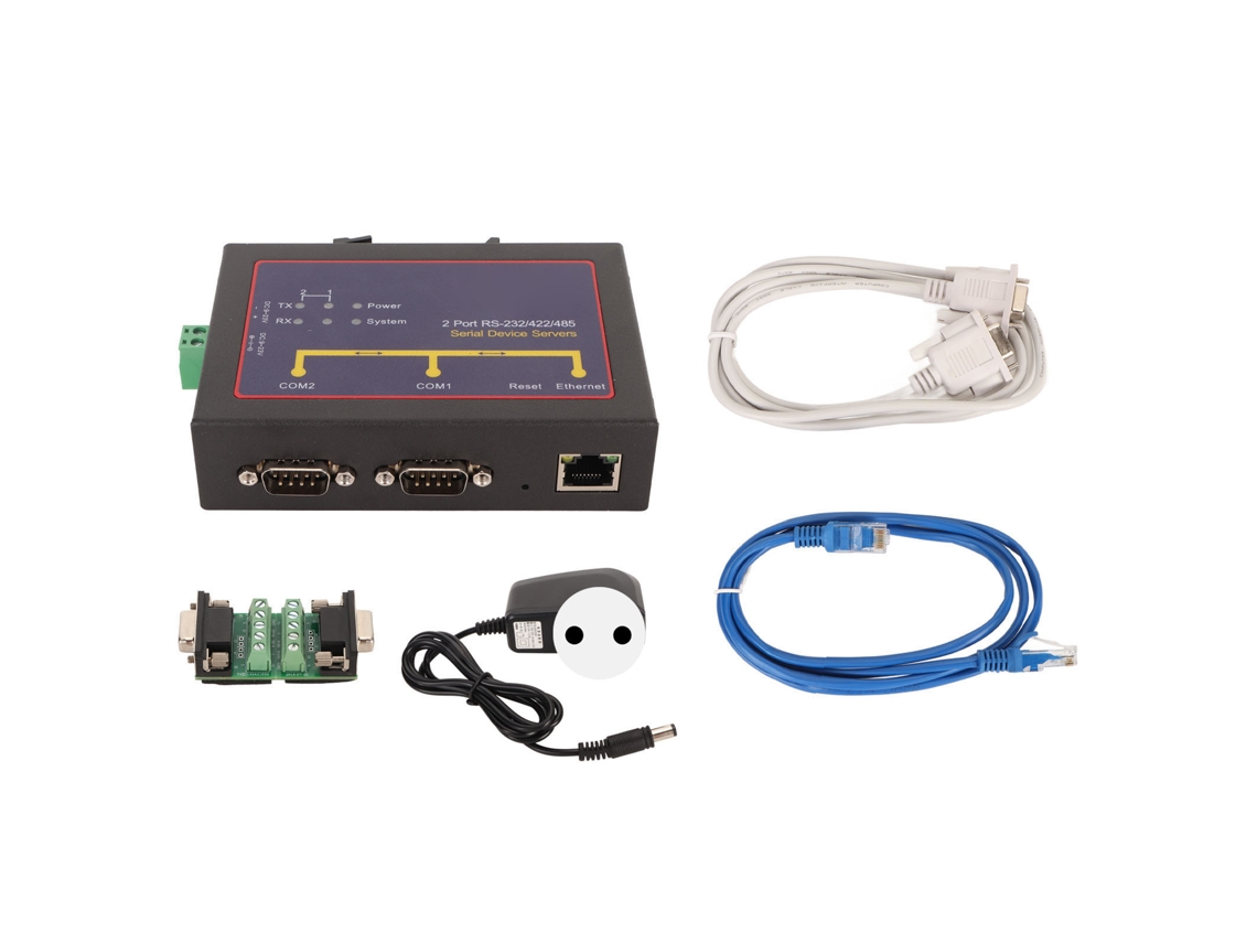 Servidor Serial LAXISCREED Porta Dupla Ethernet