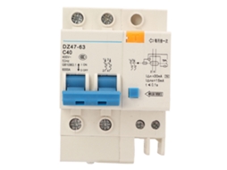 Laxiscreed Disjuntor Miniature 2p Em Caixa Pa66 Para Instalações Elétricas