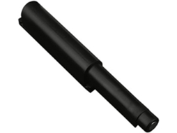 Fecho Magnético De Toque Com Amortecedor Abertura Portas Armários, Cinza, Conjunto De 3 Peças, Cinza Preto
