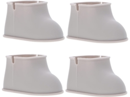Coheali Conjunto De 4-protetores Silicone Para Pés Cadeiras, Antiderrapantes, Para Mesas E Cadeiras Em Ambientes