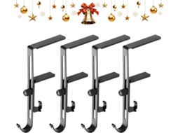 Suporte Ajustável para Guirlanda Gancho Ajustável para Decoração de Guirlandas em Cercas, Lareiras, Varandas, CHABERLU