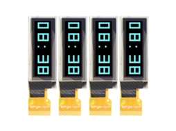 Módulo Display 0.91" Oled 14pin Iic 128x32 Azul 4pcs