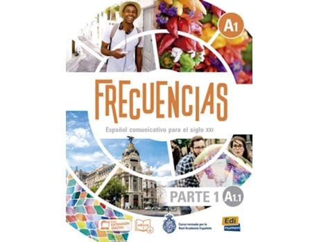 Livro Frecuencias A1 Part 1 A1,1 Student Book de Jesús Esteban Bernal Marina García Cazorla (Espanhol)