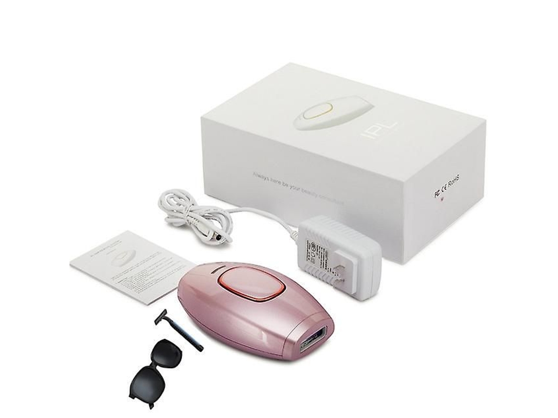 Depilador a laser IPL para remoção de pelos com 300.000 flashes por dia útil - BRILVIBERA
