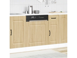 Vidaxl Painel Máquina Lavar Louça Kalmar 60x1,5x57 Cm Carvalho Sonoma