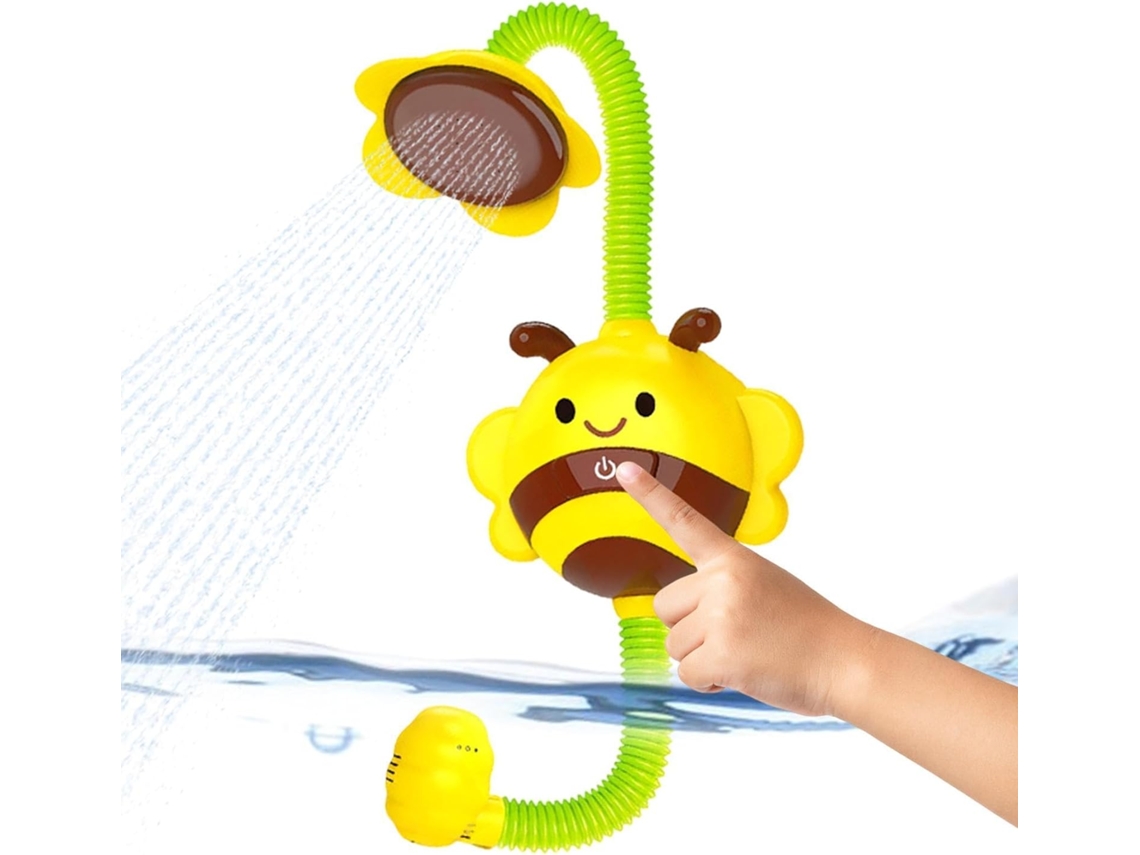 Jato De Água Elétrico Giratório Para Banheira Infantil