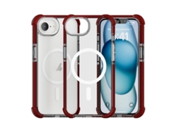 Capa De Acrílico Transparente À Prova De Choque Para Iphone 16e - Magnética - Magsafe