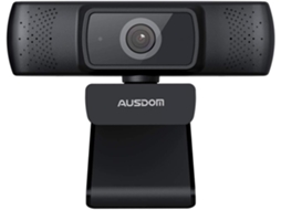 Webcam Ausdom Af640 1080p Com Foco Automático Brilvibera