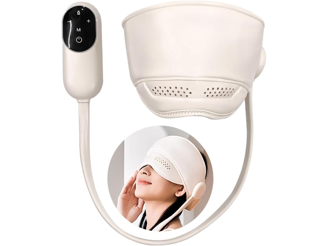 Massageador Manual para o Couro Cabeludo, de Cabeça com 6 Nós, Relaxamento Profundo em 360 °, 3 Níveis de Aquecimento AQUAFORGE