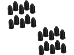 Kit De Montagem Tampas Válvulas Roda Com 20 Peças, Insertos De Válvulas Roda, Bucha De Roda Sobressalente, Inserto De