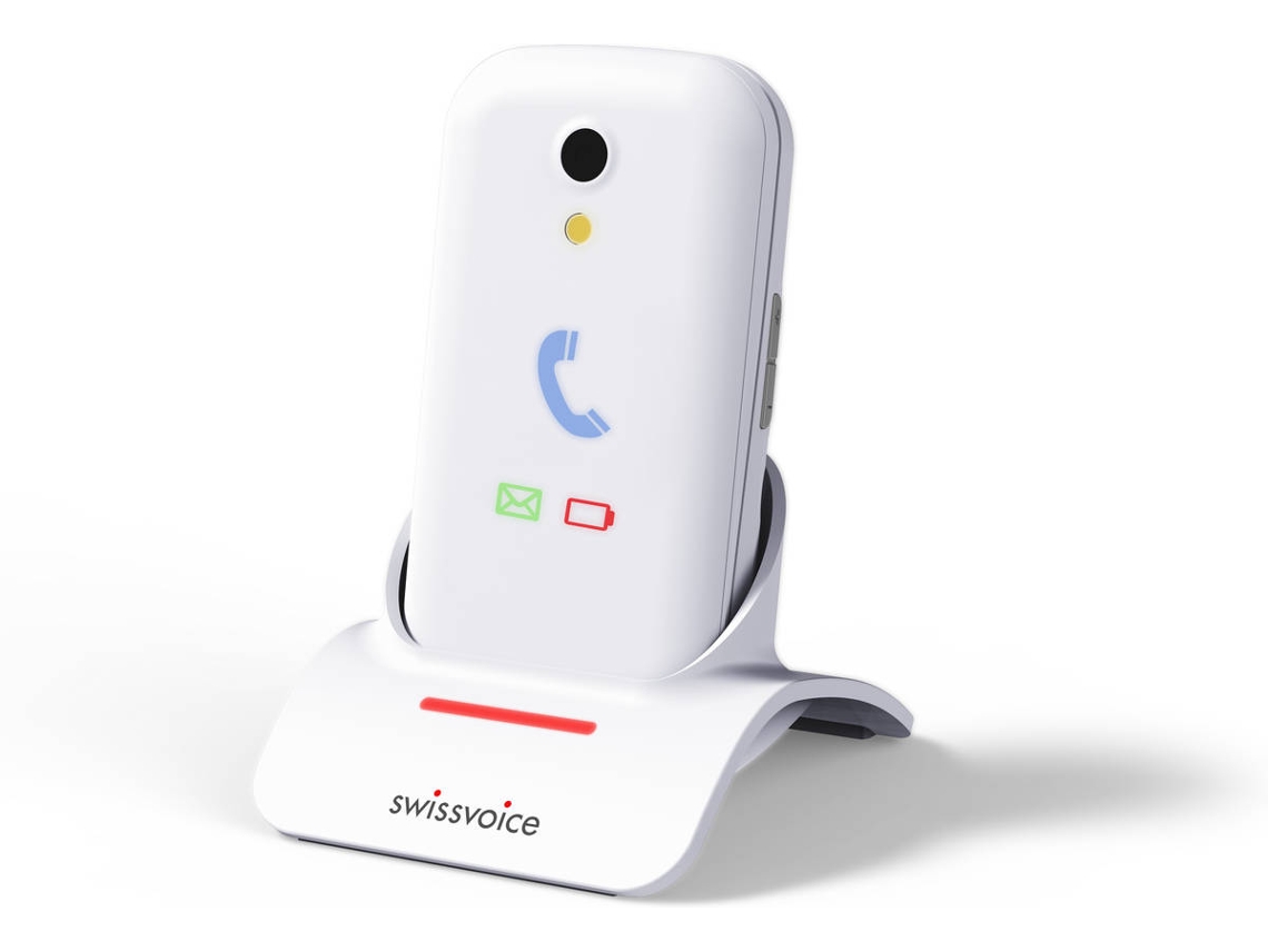 Telemóvel Sénior SWISSVOICE S28 (2.8 - 2G - Branco)