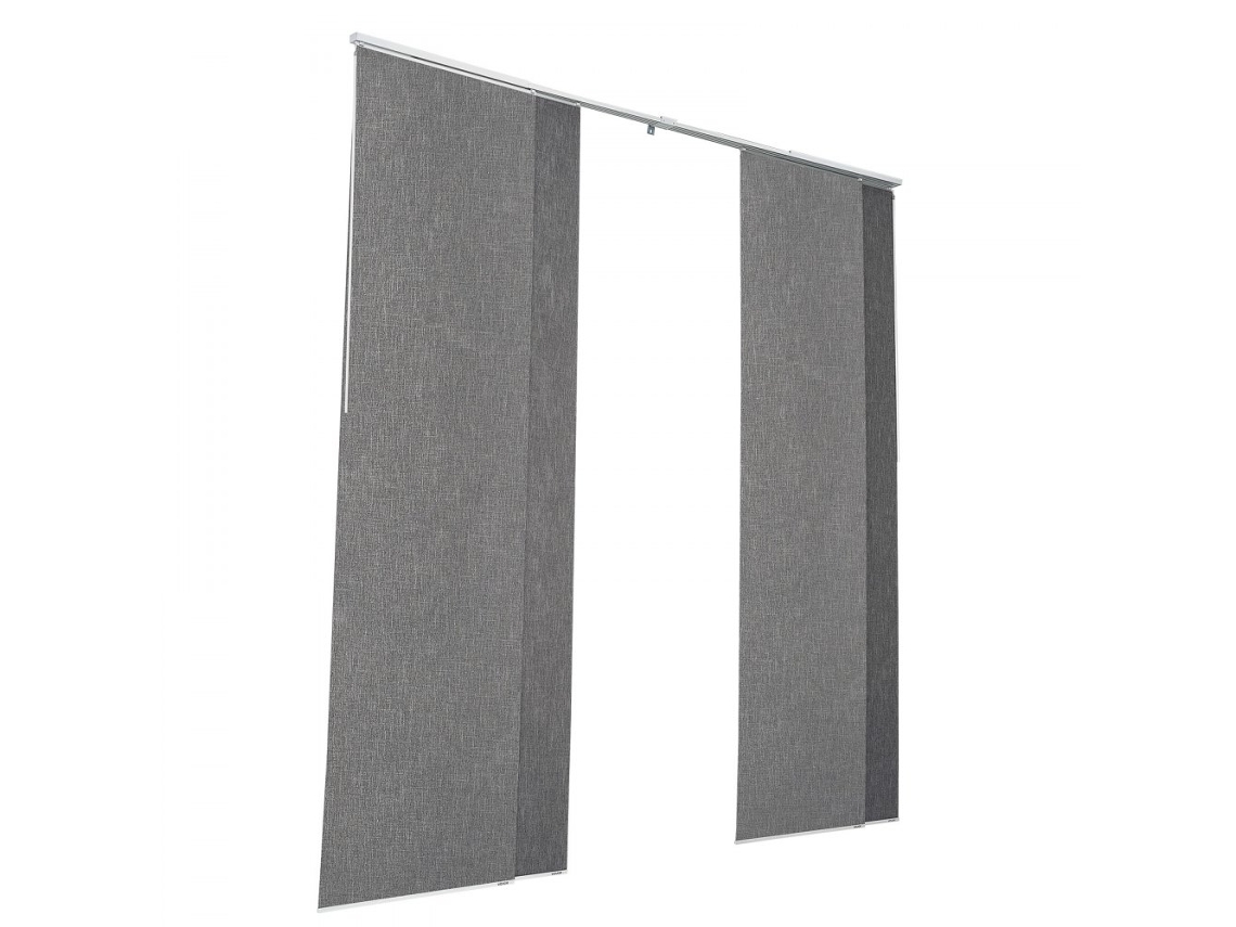 Conjunto De Cortinas De Painéis Deslizantes Para Portas E Janelas Grandes Tekmaquinas