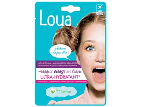 Máscara Facial em Tecido Ultra-hidratante 23 Ml LOUA