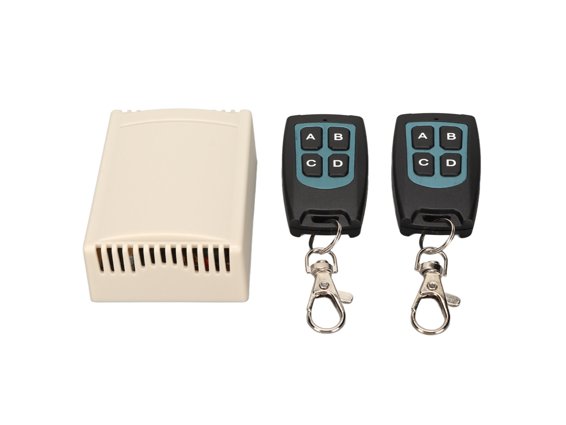 Interruptor Remoto Inalámbrico De 4 Canales 10a Módulo Relé 433mhz Con Transmisor Para Elevador De Ventana Dc12v 24v
