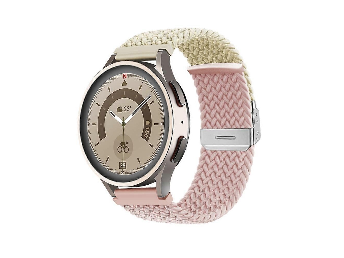 Pulseira De Relógio Em Nylon Trançado Com Fivela