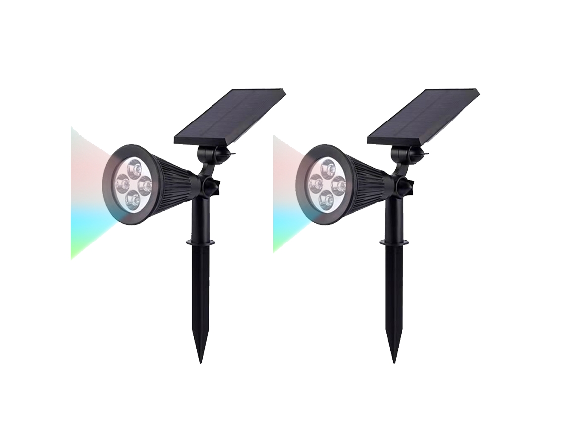 Unidades Luzes Solares Exteriores Led Para Iluminação De Jardim E Terraço