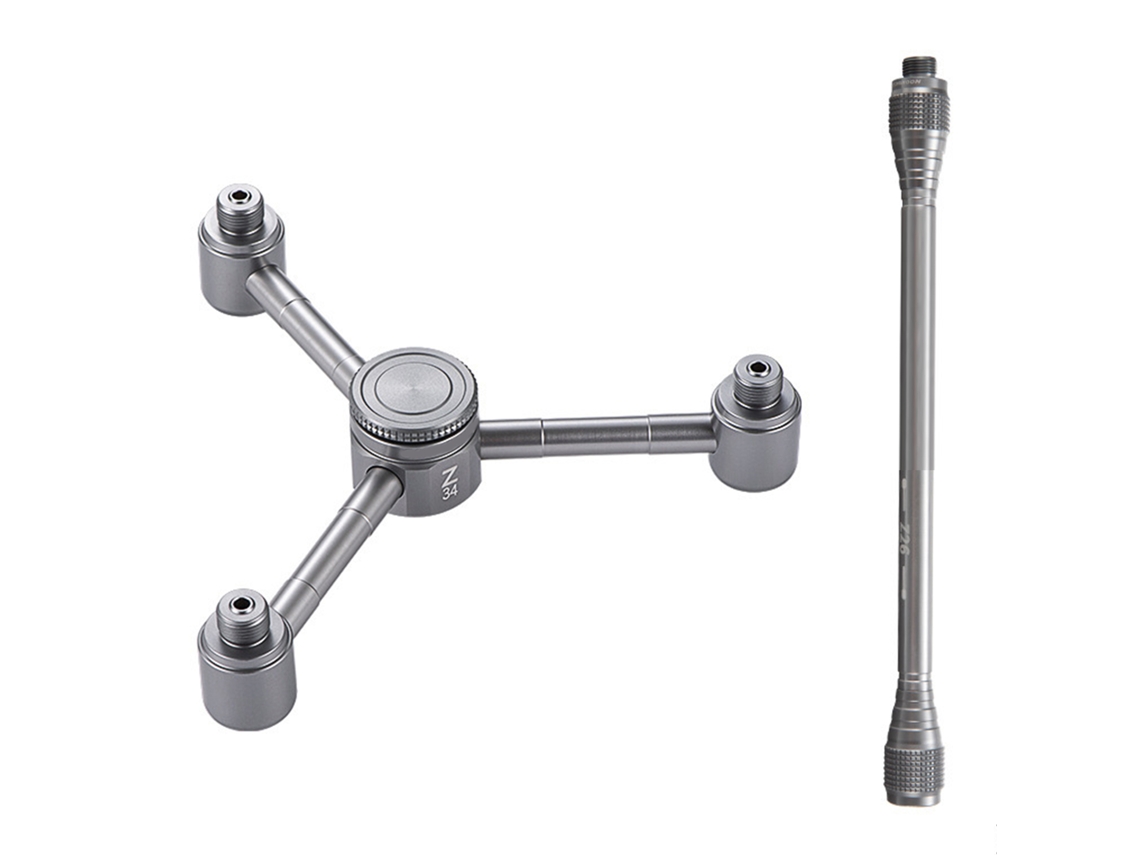 Adaptador de botijão de gás para camping 1 para 4 conector com vara de extensão para lâmpadas a gás ao ar livre S/MARCA