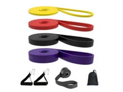 Faixa Elástica de Resistência para Pilates e Academia AQUAFORGE