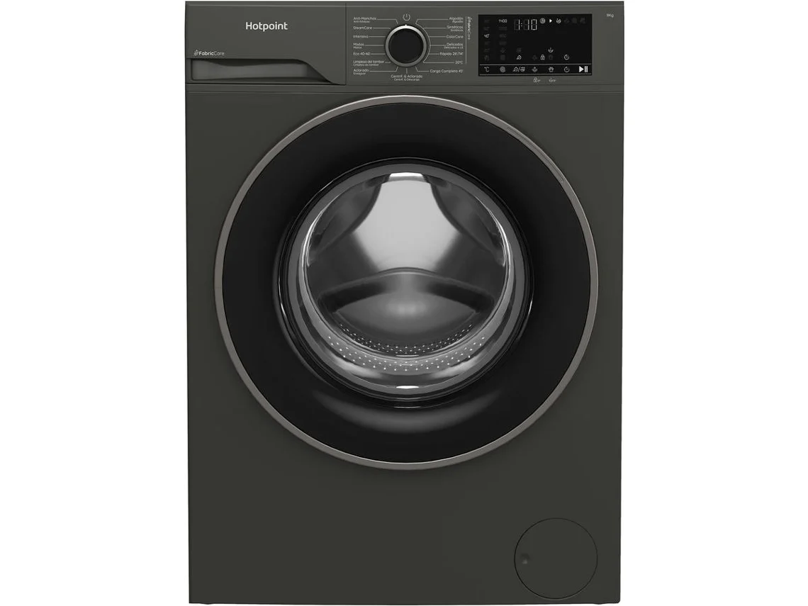 Máquina de Lavar Roupa HOTPOINT HB 93G Care SPT (9 kg - 1400 rpm - Preto)