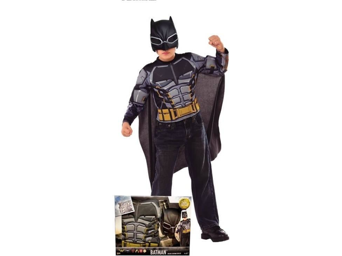 Fato de Menino RUBIE'S Batman Liga da Justiça Com Músculos (Poliéster - Tam: 3-4 Anos)